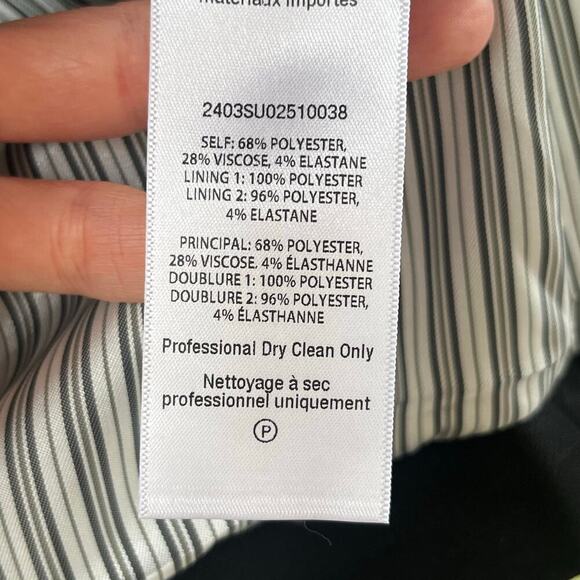 Veronica Beard Women's Black Cropped Blazer Size 4 - Picture 8 of 9